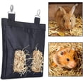 thumbnail image 4 of Bolsa de heno para conejillos de Indias, comedero de heno para conejos, bolsa de heno colgante para conejos, conejillos de Indias, chinchillas, hámsteres, animales pequeños, bolsa de almacenamiento e JAMW Sencillez, 4 of 5