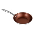 thumbnail image 4 of 8" Stainless Steel Pan by Ozeri with ETERNA, a 100% and APEO-Free Non-Stick Coating, 4 of 7