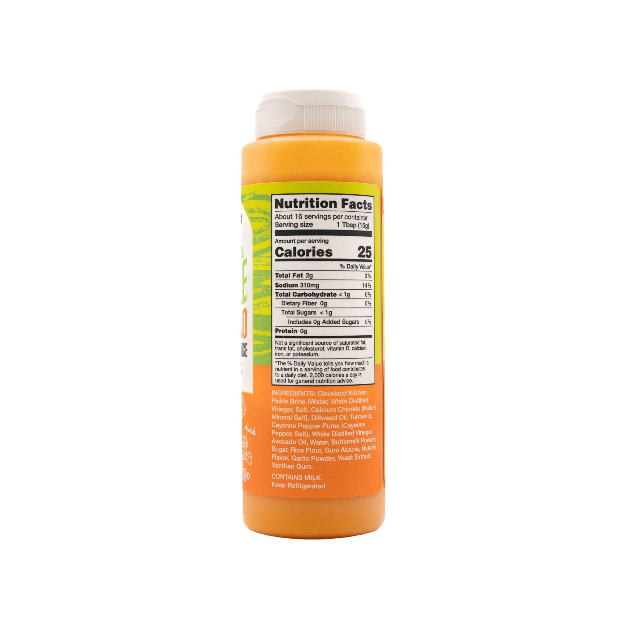 Cleveland Kitchen, Dill Pickle Buffalo Everything Sauce, 8 fl oz