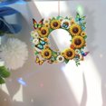 thumbnail image 4 of (XYGJ014) Guirnalda Pintura Diamantes Con Doble Cara Mariposa Flores Diamantes Puntos Divertidos E Impresión Alta Dos Lados 25 Cm, 4 of 9