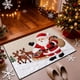 thumbnail image 4 of Tapetes de terciopelo para baño, tapetes navideños de punto, tapetes absorbentes, tapetes para pies, tapetes para puerta de baño, decoración para el hogar, tapete de baño, 4 of 6