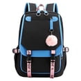 thumbnail image 1 of Sac à Dos Décontracté Mode avec Port de Charge USB Sac d'Épaule pour Étudiant (Noir), 1 of 6