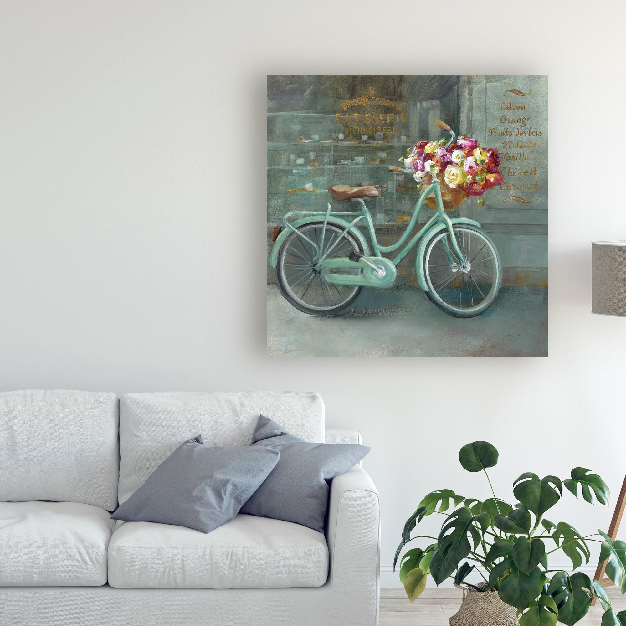 Trademark Fine Art 'Joy of Paris I' Canvas Art by Danhui Nai