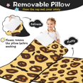 thumbnail image 3 of Yellow and Brown Of Leopard Print Toddler Nap Mats for Kids Preschool,Sleeping Mat Bag or Kids,Toddler Sleeping Bag,Toddler Nap Mat or Daycare, 3 of 6