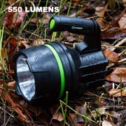 Brinkmann LED 4 D Spotlight Black Flashlight High/Low/Off Function 827-1205-0