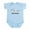 Sky Blue, variant on CafePress - Cool Eyeglasses Infant Bodysuit - Baby Light Bodysuit, Size Newborn - 24 Months