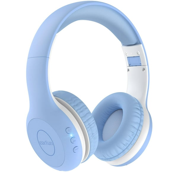 Auriculares Bluetooth EarFun K2 para niños, límite de volumen, 40 horas de reproducción