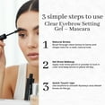 thumbnail image 4 of Brow Set Clear Eyebrow Setting Gel, Tames Unruly Brows, Lashes, Sideburns, Chops, 4 of 7
