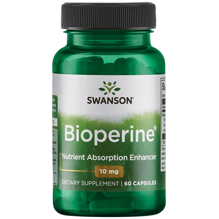 Swanson Bioperine Nutrient Absorption Enhancer 10 mg 60