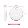 thumbnail image 6 of onn Item Locator - White, 6 of 9