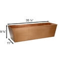 thumbnail image 2 of Achla C-101 Solid Copper Flower Box, Large, 2 of 7