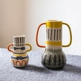 thumbnail image 2 of Picasso Ceramic Art Table Vase with Handles, 2 of 10