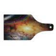 thumbnail image 2 of Astrology Cutting Board, Abstract Astral Illustration of the Universe Electricity in Infinity, Decorative Tempered Glass Cutting and Serving Board, Wine Bottle Shape, Multicolor, by Ambesonne, 2 of 5