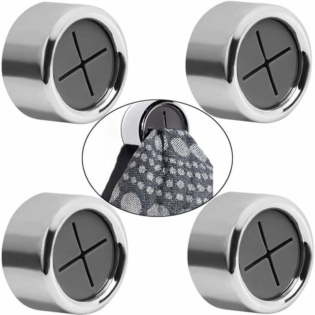 Self-adhesive tea towel holder set for bathroom kitchen home 4 pieces