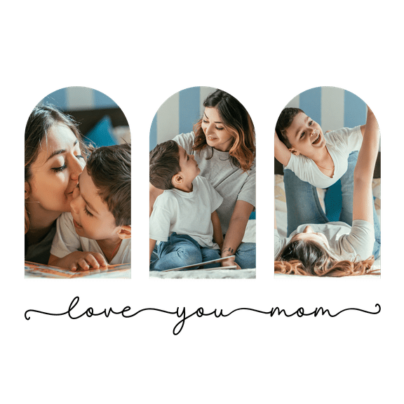 6” x 8” Rustic Farmhouse Whitewashed Wood Box Wall Art – Personalized Photo & Text