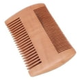 thumbnail image 3 of Mustache Comb, Anti-Static Beard Comb Double-sided Combs Composite Wood Material  for Beards for Hair Combing, 3 of 8