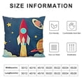 thumbnail image 5 of Outer Space System Throw Pillow Covers (Style H), 5 of 5