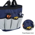 thumbnail image 5 of Uxcell Garden Tool Bag 24cm x 15cm x 30cm Oxford Cloth with Pockets Garden Plant Tool Organizer, Blue, 5 of 7