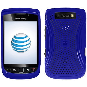 Blackberry Torch Skin Blackberry Case, Slim Designed Hard Shell Snap On Protective Case Impact Defender Cover for BlackBerry Torch 9800, BlackBerry Torch 9810, BlackBerry 9800 - Blue ()
