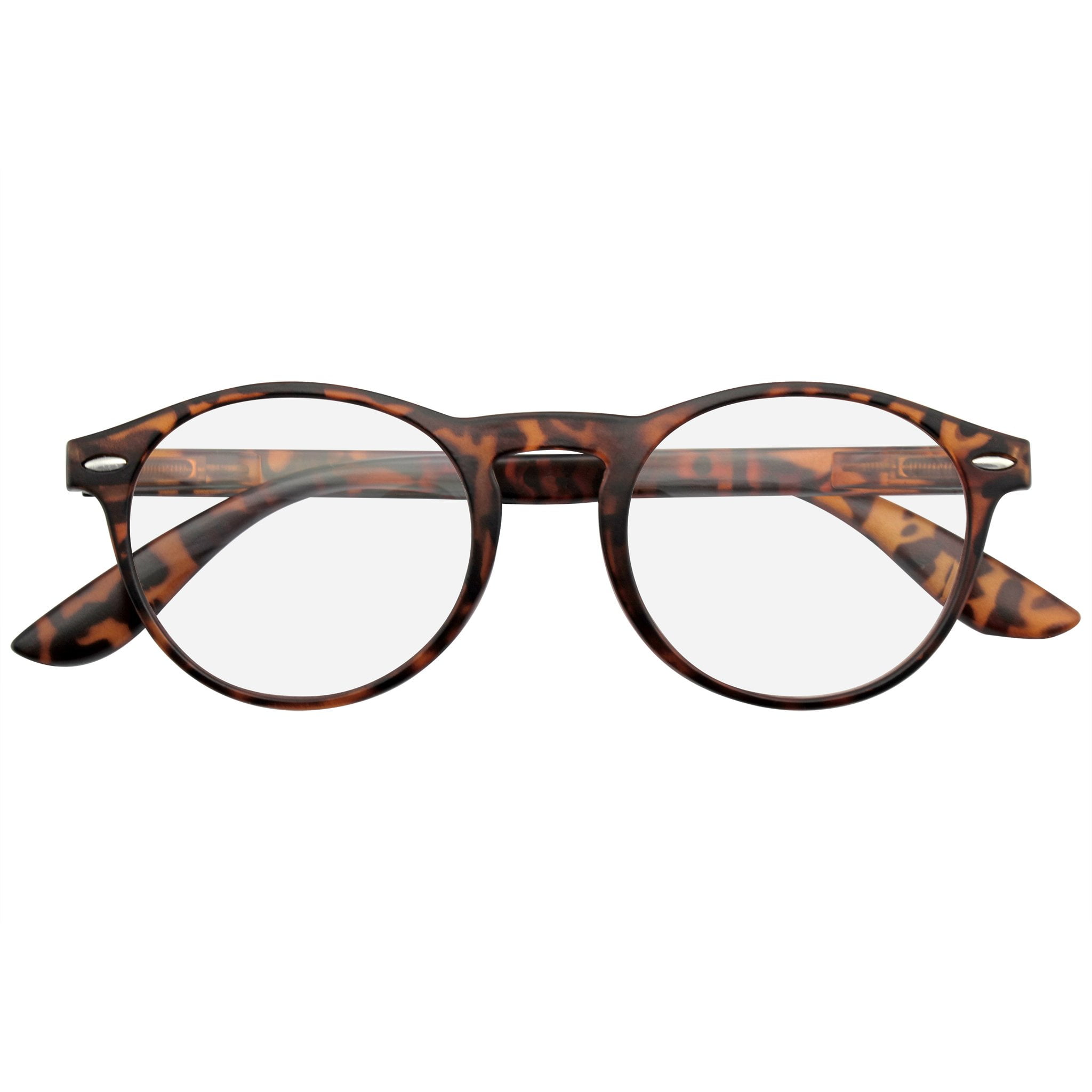 Emblem Eyewear Reading Glasses Womens Mens Classic Retro Reader Round