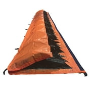 Quick Dam Water Force Portable Water Dam That Rises with the Flow of Water, 6in Height x 17ft Length