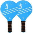thumbnail image 4 of LEEYNEER 2Pcs Wood Badminton Rackets for Sports Fitness Entertainment Children Adults, 4 of 8