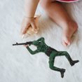 thumbnail image 1 of BEADCEST 2Pcs Action Figures Green Plastic Early Learning Aid for Boys Outdoor Activities, 1 of 8