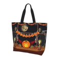 thumbnail image 2 of Zufioo Halloween Decoration for Women's Single-shoulder Shopping Bag, Large-capacity Handbag Storage Bag, Commuter Bag Campus Bag Travel Bag-One Size, 2 of 9