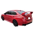 thumbnail image 3 of Ikon Motorsports Compatible with 12-16 Impreza 4Dr & 15-21 Subaru WRX / STI Style ABS Trunk Spoiler Wing Painted Pure Red # M7Y, 3 of 8