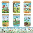 thumbnail image 3 of Haooryx Insect Scene Stickers Wall Art Decor for Home, Colorful Stickers DIY Crafts for Books Refrigerators Cups Decoration, 12 Pieces, 3 of 6