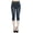 Black, variant on JJHGVB Capri Jeans Knee Length Jean Trendy Denim Capri Pants women's capris Casual Summer Relaxed Fit Capris Denim Pants High Waisted Capri Jeans Cropped Stretchy Denim Black L