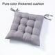 thumbnail image 5 of Bearachild Poliéster fijado a las sillas Cojín para sillas - Estabilidad y sin deslizamiento Comedor Jardín Oficina Asiento Decoración del hogar Gris 40x40, 5 of 6