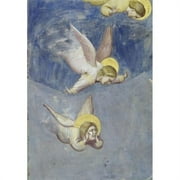 Posterazzi  The Lamentation Detail Giotto di Bondone C1266-1337 Italian Fresco Arena Chapel Padua Italy Poster Print