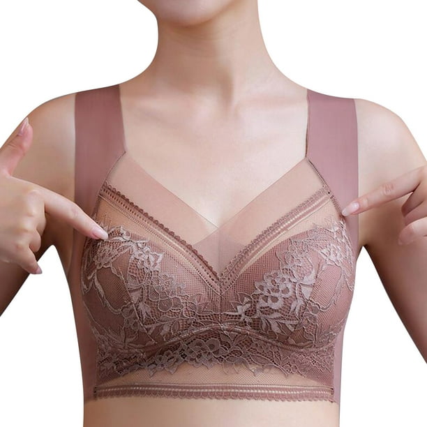  ANRIO Front Close Back Support Bra for Ladies Push Up