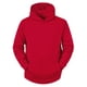 thumbnail image 1 of Sudadera con capucha con forro de felpa para hombre Sudaderas con capucha de manga larga sólida con bolsillo rojo S, 1 of 6