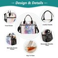 thumbnail image 3 of Small Cooler Bag Lunch Bag Portable Meal Bag Work Meal Bag Outdoor Meal Bag Travel Meal Bag Picnic Meal Bag Going Out Meal Bag Beautiful Watercolor Rabbit, 3 of 6