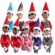 thumbnail image 3 of FeiKong Muñeco elfo de Navidad, regalo sorpresa para niños, juguete de peluche, renos navideños, elfos, colores rosa y rojo, 3 of 3