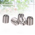 thumbnail image 4 of MasteelfCA 60 PCS Thread Inserts Stainless Steel Wire Repair Kit Tool for Automotive Repairs - M3x0.5x2D (Silver), 4 of 7