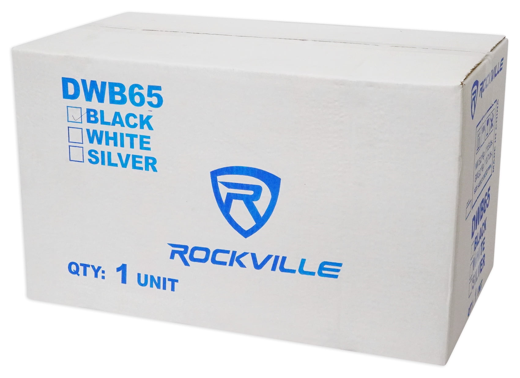 Rockville DWB65B Dual 6.5 600w Tower Speaker For Polaris RZR/Jeep/ATV/UTV/Cart 
