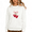 White-3, variant on Black Watercolor Watermelon & Pink Bow Grid Print Crewneck Sweatshirt Summer Fruit Lover Casual Tops for Women Trendy Coquette Pullover S-3XL