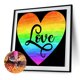 thumbnail image 1 of 5D bricolaje completo taladro diamante pintura amor punto de cruz bordado mosaico Kit Likrtyny decoración de arte, 1 of 9