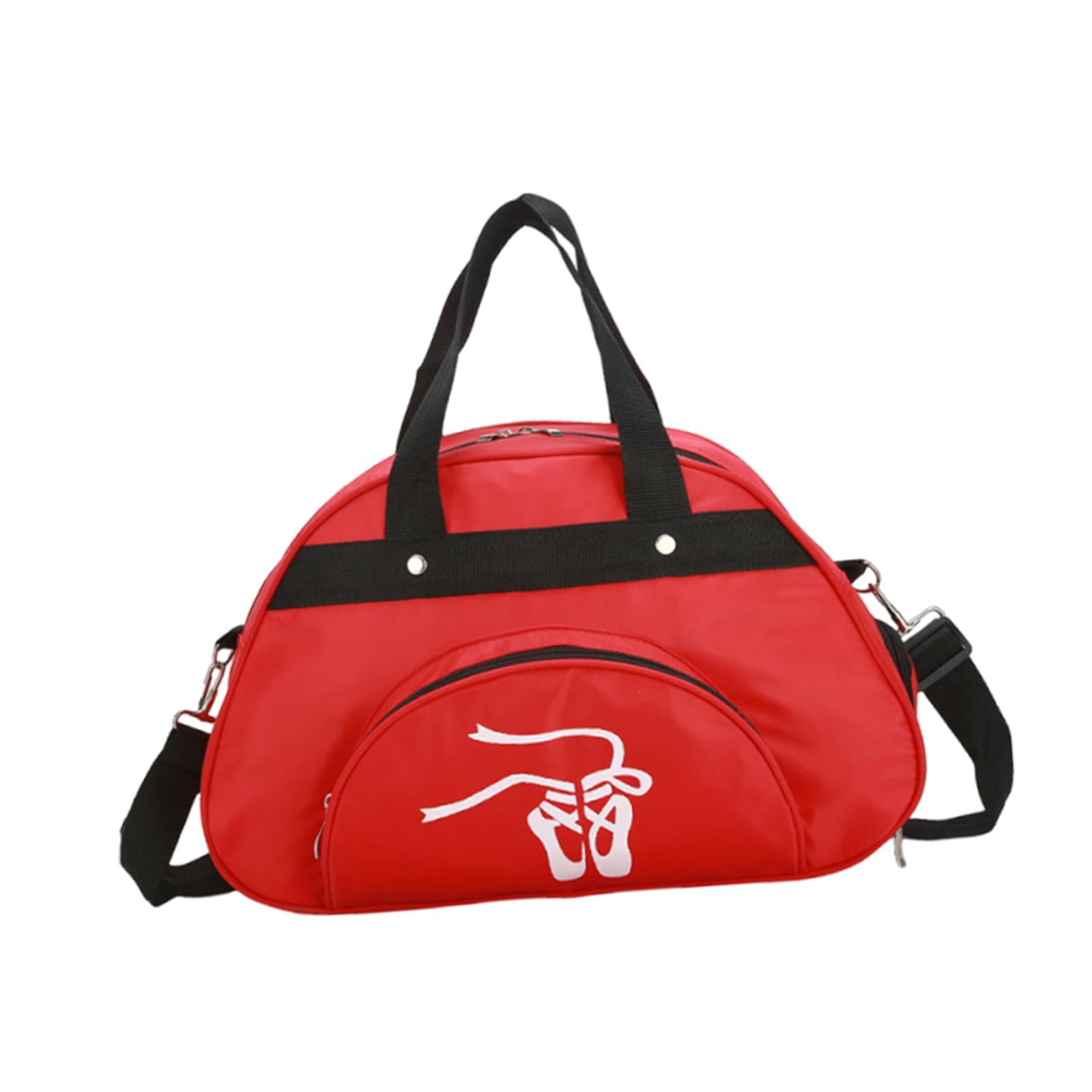Dance Bag Garment Duffle Adjustable Strap Spacious Nylon for Women Girls Ballet School Workout