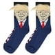 thumbnail image 1 of Calcetines Con Pelo Falso 3D para Hombres Y Mujeres (oscuro) Azul Blanco, 1 of 3