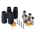 thumbnail image 1 of Paquete de 16 Accesorios de Tubo de Aceite Para Bicicleta Soledad 4x Cabeza 4x Inserciones 4x Tornillos 4x Tapas, 1 of 8