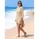 thumbnail image 3 of Vestido de ganchillo SAMPEEL para cubrir las vacaciones en la playa, talla XL, 3 of 5