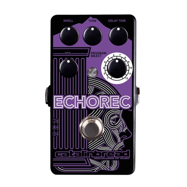 Guitar Effects Pedal Catalinbread ECHOREC Multi-Head Delay