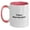 White/Pink, variant on Funny Future Neurosurgeon Gifts from Family, Unique Two Tone Coffee Mug for Graduation, 'May the Future be Bright' Quote, Gifts for Neurosurgeon