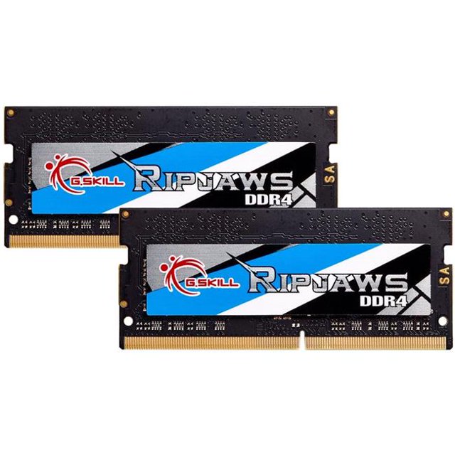 G.Skill F4-3200C16D-16GRS Ripjaws Series 16GB 260-Pin DDR4 SO-DIMM DDR4 3200 Laptop Memory Model