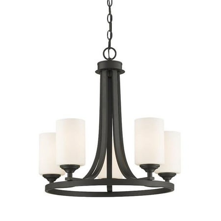 

21.5 x 21.5 in. Bordeaux Bronze Chandelier