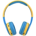 thumbnail image 6 of Contixo Kids Bluetooth Headphones, Wireless & Wired, Built-In Mic & SD Music Player, Cushioned Over Ear Design, iPhone, iPad, Android & Gaming Devices - Blue, 6 of 7